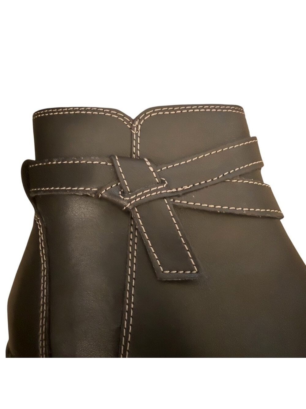 Clark’s Collection Women’s Angie Spice Black Leather Boots Size 7 - Picture 8 of 11